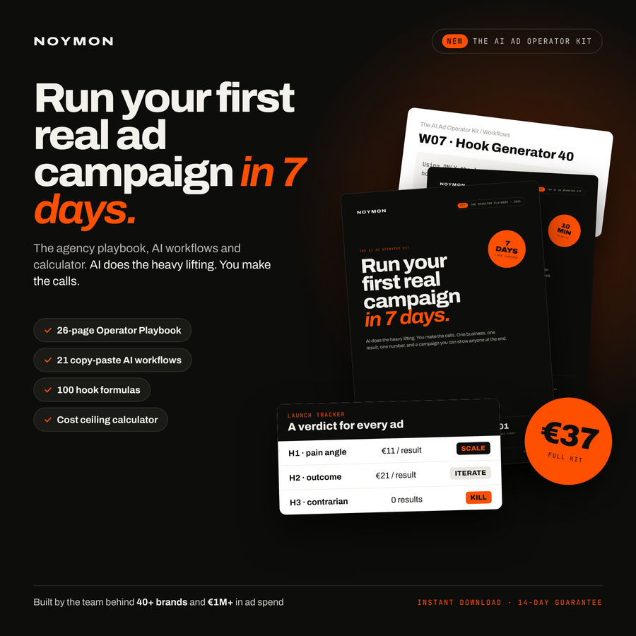 The AI Ad Operator Kit by Noymon Collective